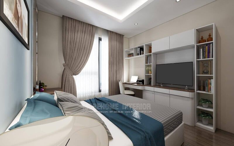 Kệ tủ gỗ công nghiệp sang trọng hiện đại