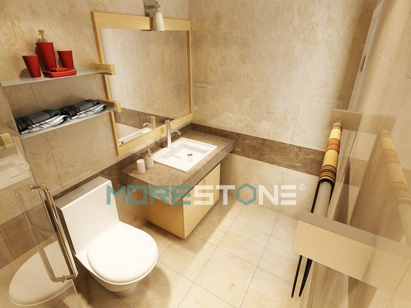 Thay thế ốp lát phòng tắm bằng đá tự nhiên như thiết kế khách sạn 5 sao sang trọng